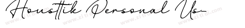 Housttik Personal Us字体转换